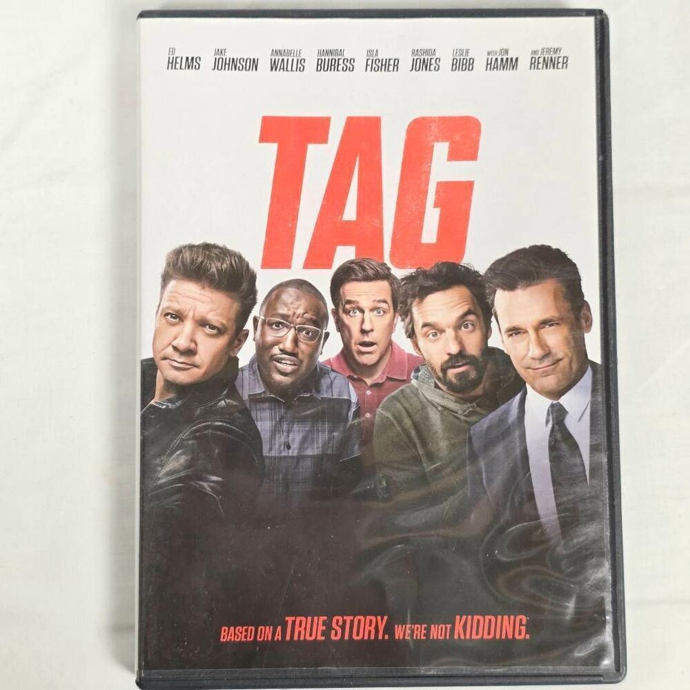 Tag (DVD, 2018) Jeremy Renner, Ed Helms, Jon Hamm